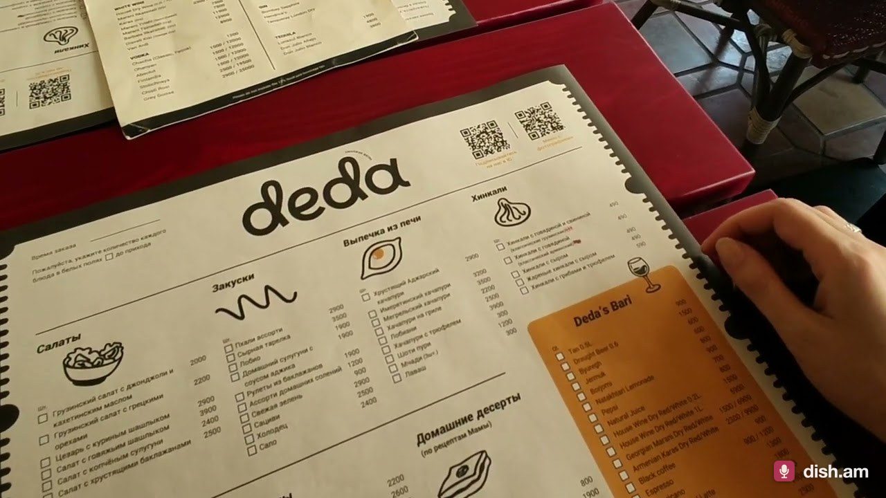 Deda в Ереване изнутри — грузинское бистро на Туманяна | Dish.am
